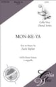Mon-Ke-Ya SATB choral sheet music cover